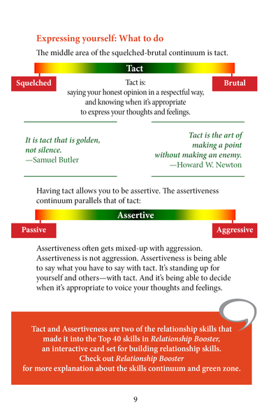 A quick look at Talking With Tact – Print and PDF Book
