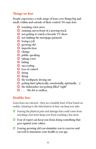 A quick look at Anxiety – Print and PDF Book