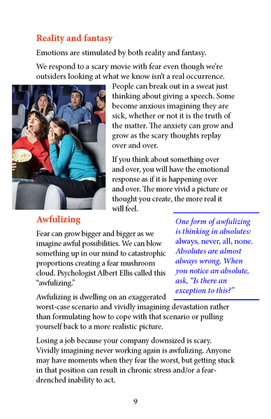 A quick look at Anxiety – Print and PDF Book