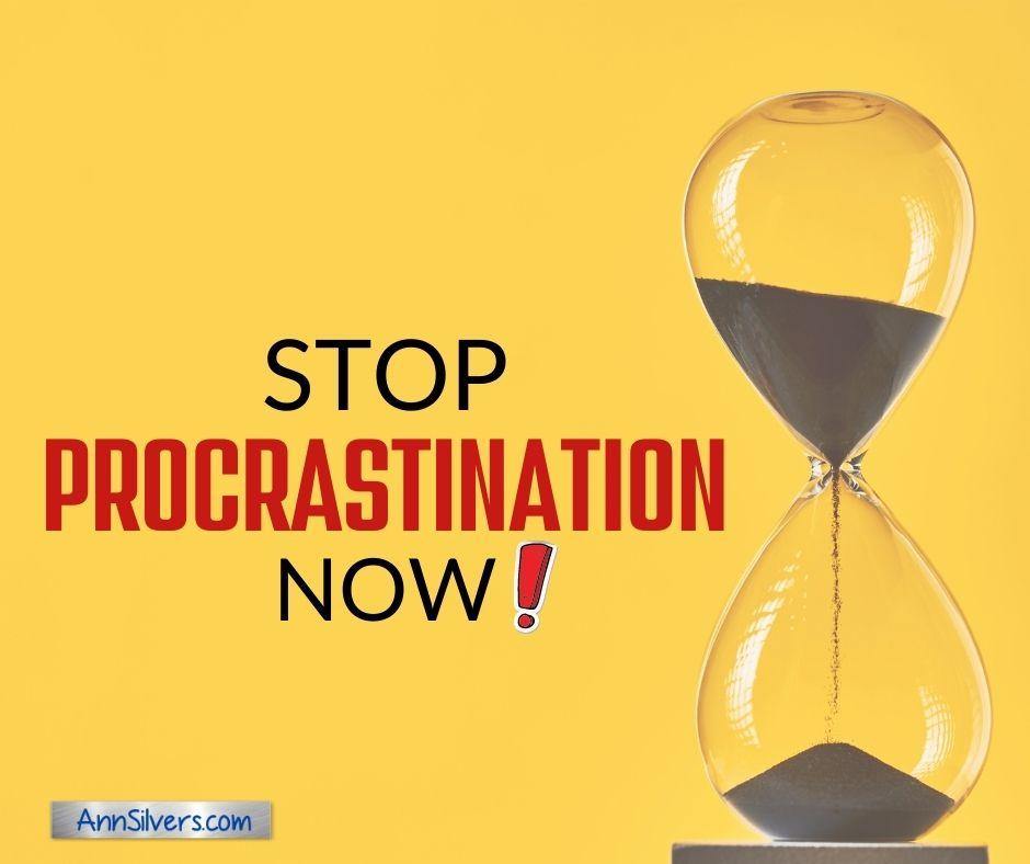 Stop Procrastination Now! - Anxiety Tip #12