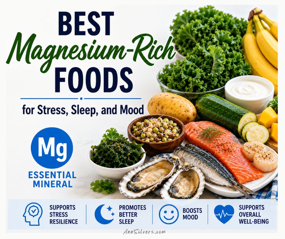 10 Best Magnesium-Rich Foods for Stress, Sleep, and Mood