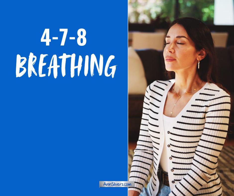 Relaxing breathing exercise