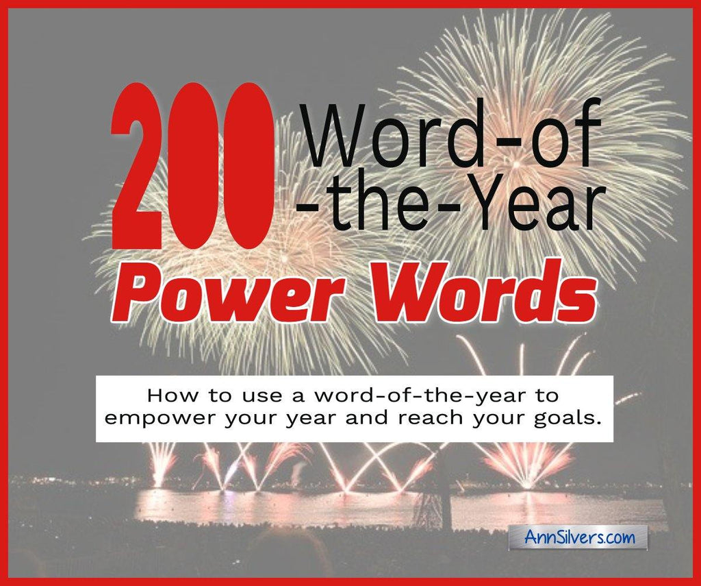 200 Word-of-the-Year Power Words for Your New Year Goals