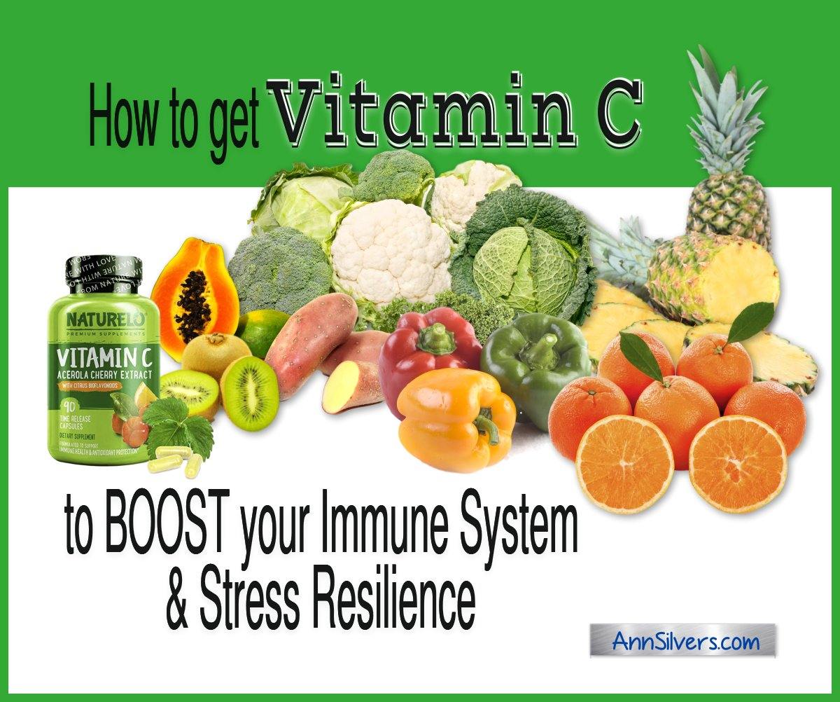 How to Get Vitamin C to Boost Your Immune System and Stress Resilience