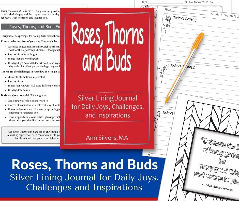 Roses, Thorns, and Buds Silver Lining Daily Journal