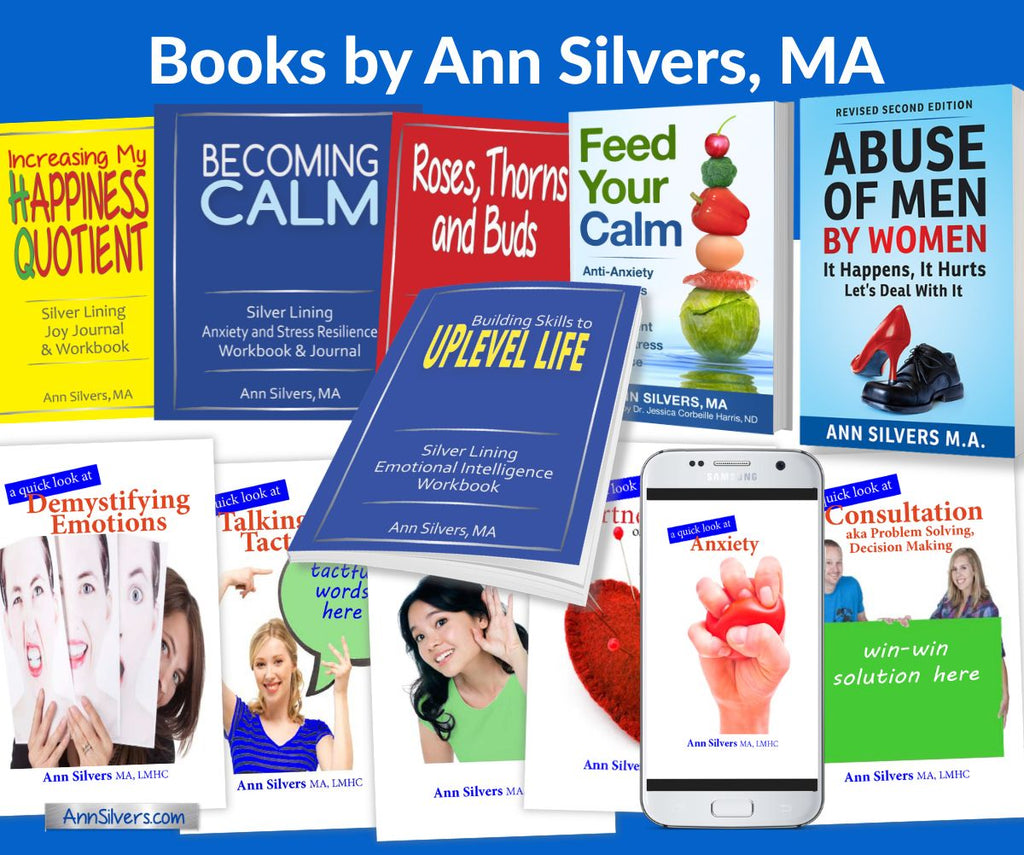 Self-Help and Helper-Help Books by Therapist Ann Silvers