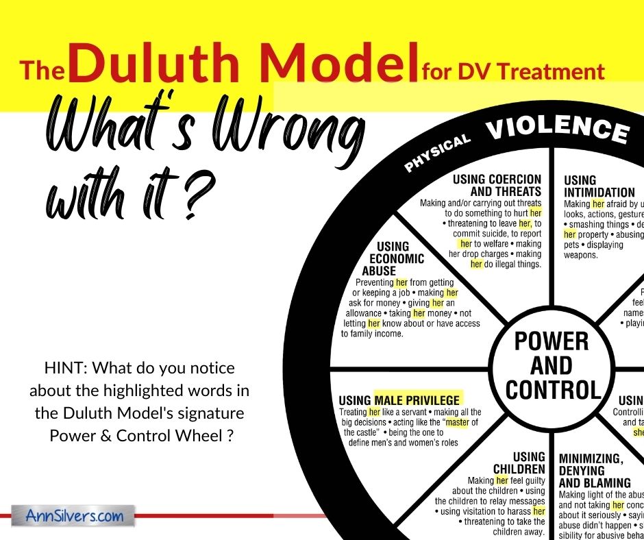What's Wrong with the Duluth Model for DV Treatment?