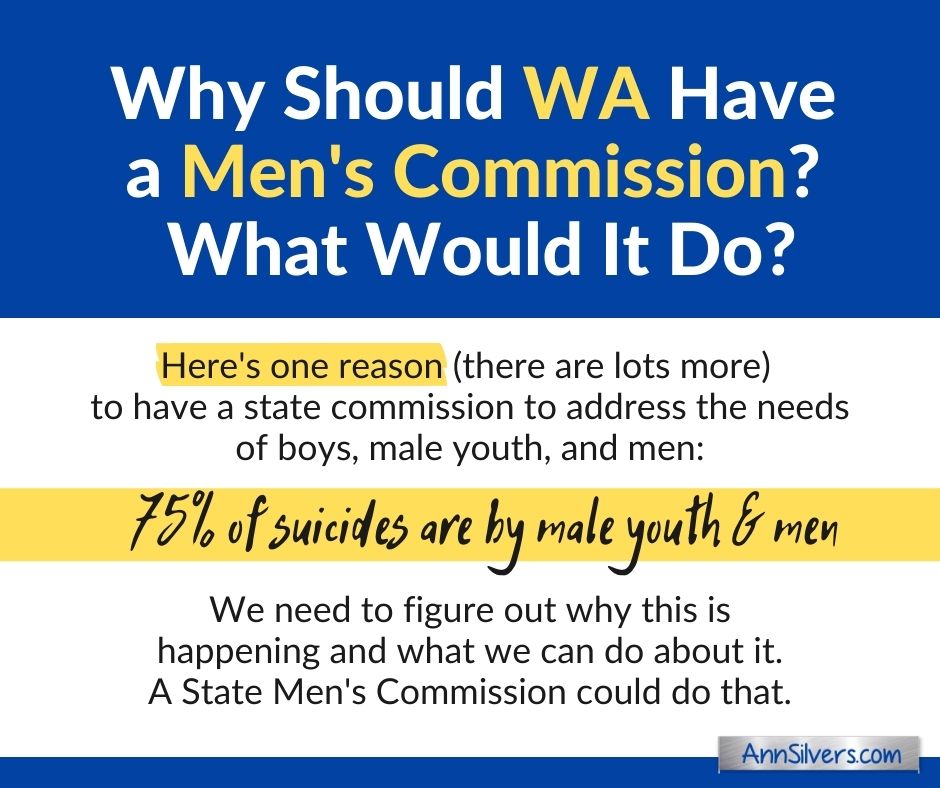 Why Should WA Have a Men's Commission? What Would It Do?