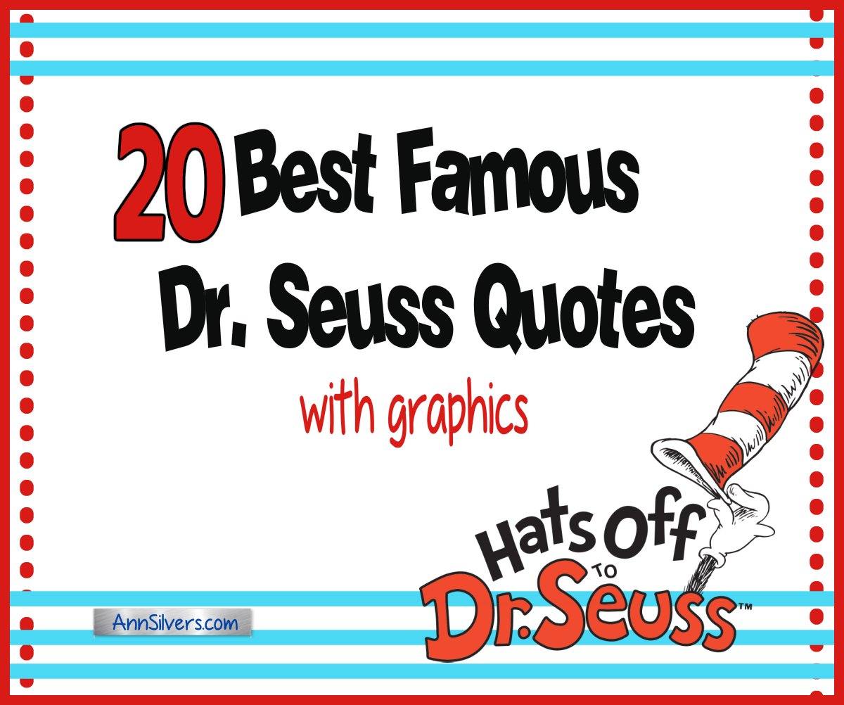 20 Best Famous Dr Seuss Quotes with Graphics
