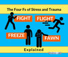 Four Fs of Stress and Trauma: Fight, Flight, Freeze, Fawn Explained