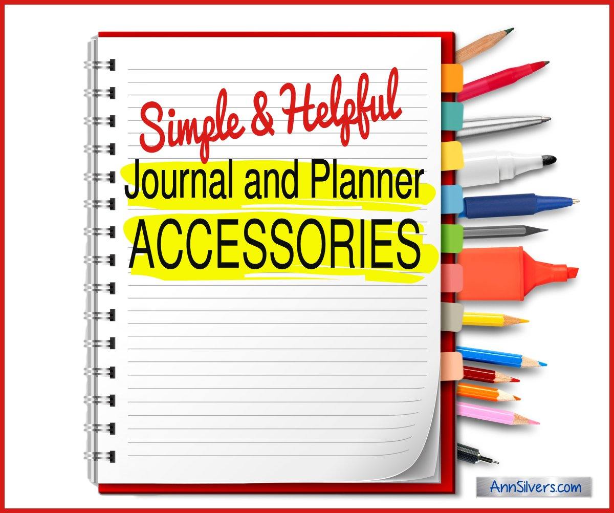 Simple Helpful Journal and Planner Accessories
